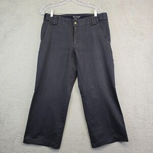 511 Tactical Pants Womens Size 12 Black Wide Leg Uniform Lot 2 READ SHORT INSEAM